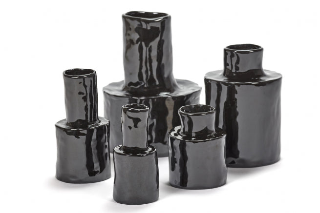 Vase Helena 4 noir ou blanc